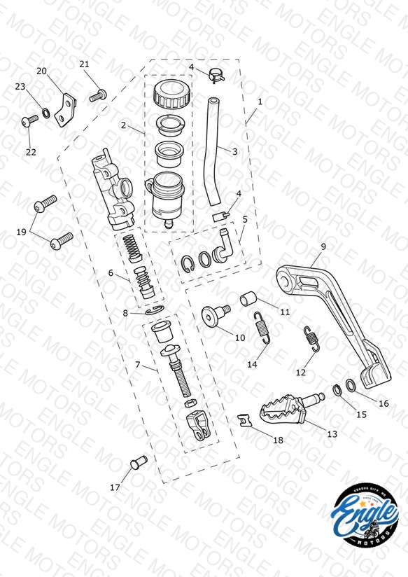 Rear Brake Master Cylinder