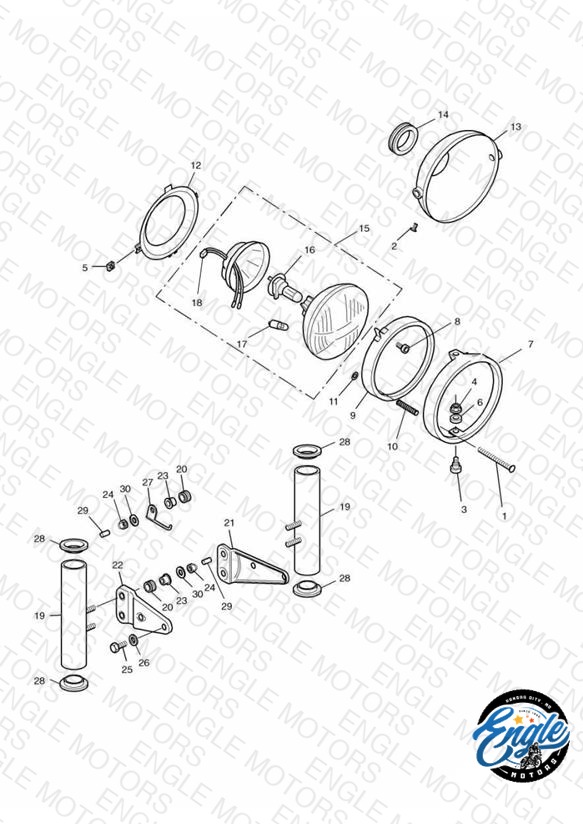 Headlight/Mountings