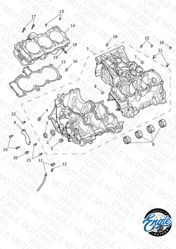 Crankcase & Fittings