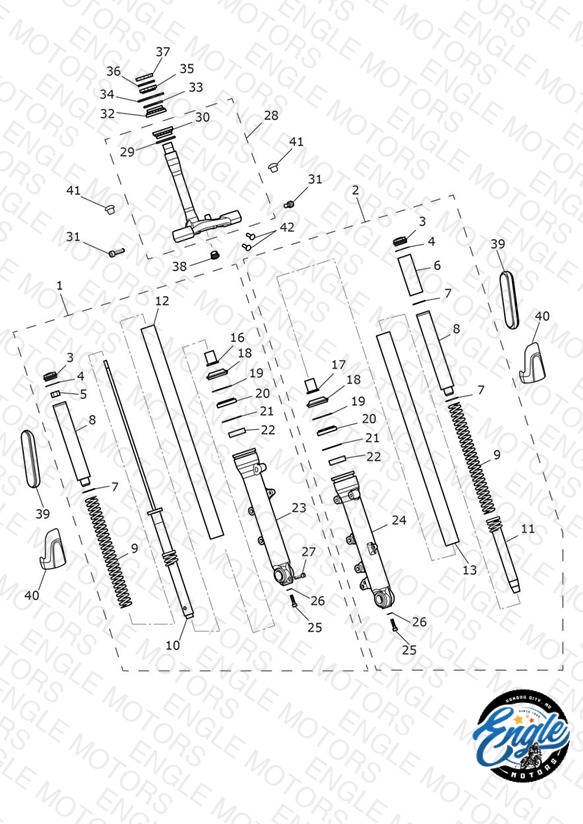 Front Forks & Lower Yoke