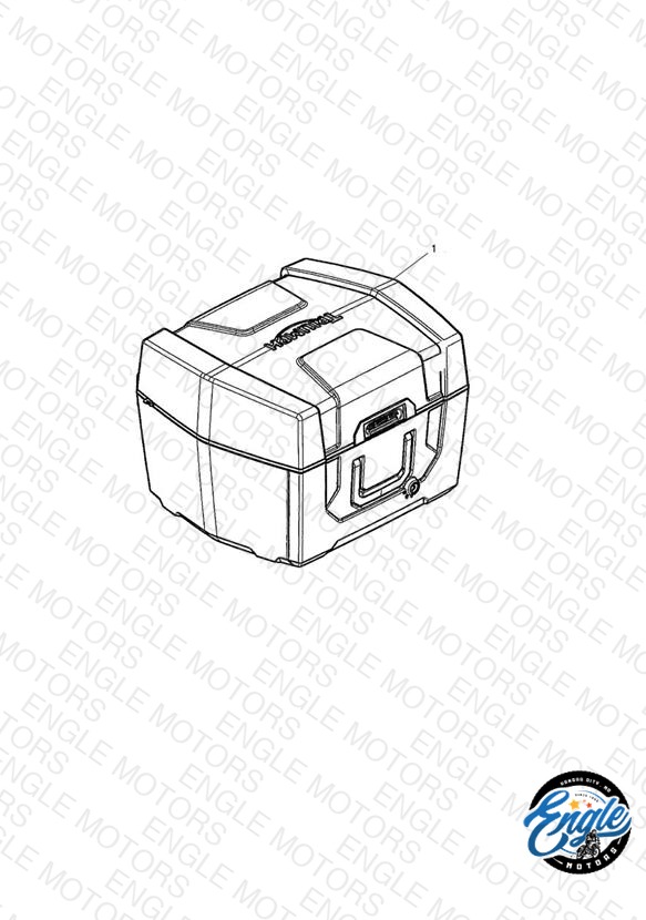 Top Box Assy, Powered