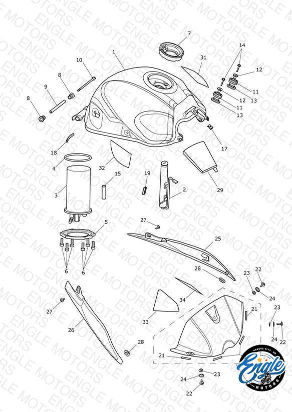 Fuel Tank/Fuel Pump Fittings - 955860 >