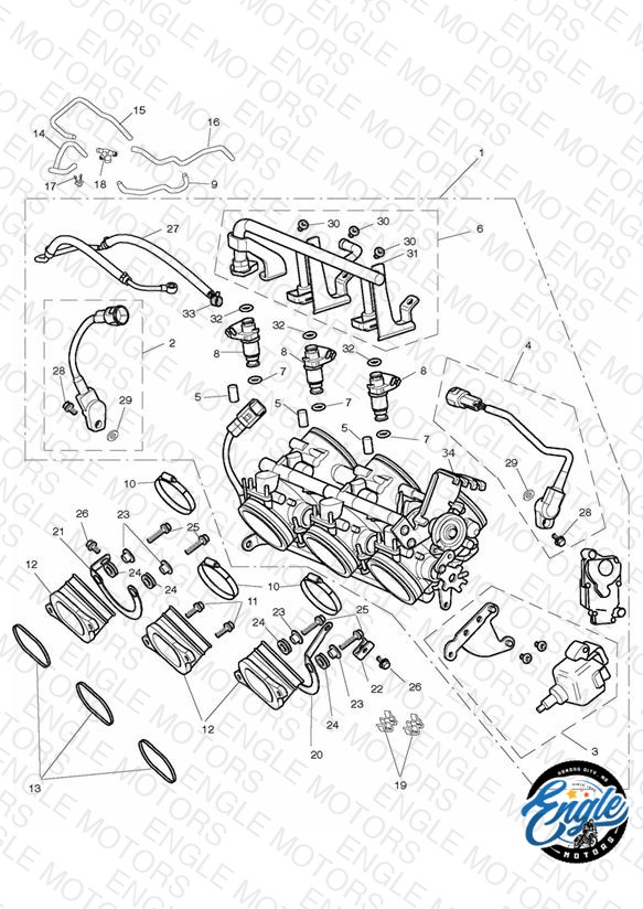 Throttles, Injectors and Fuel Rail