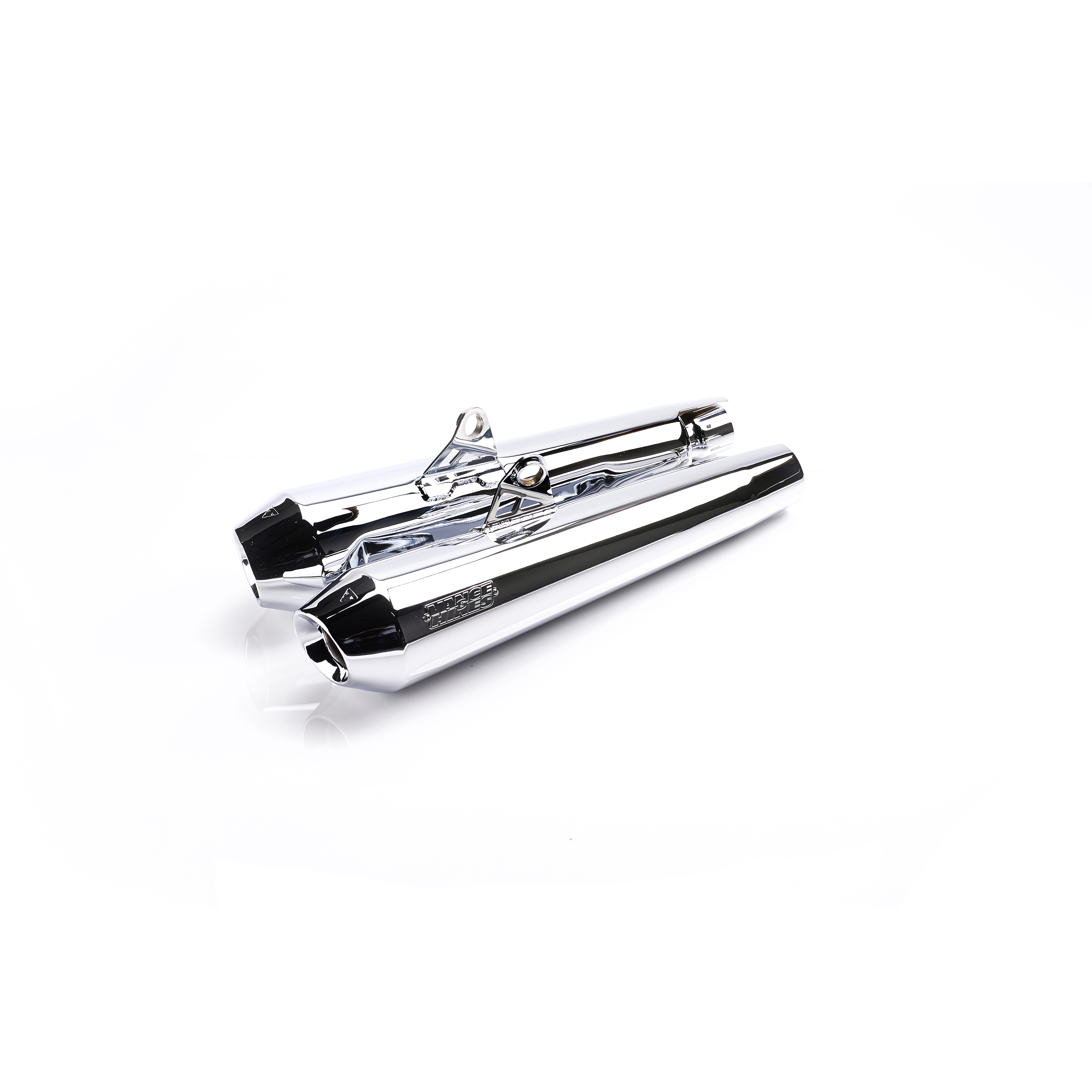 Chrome Stainless Steel Slip-Ons, US Homologated photo 1