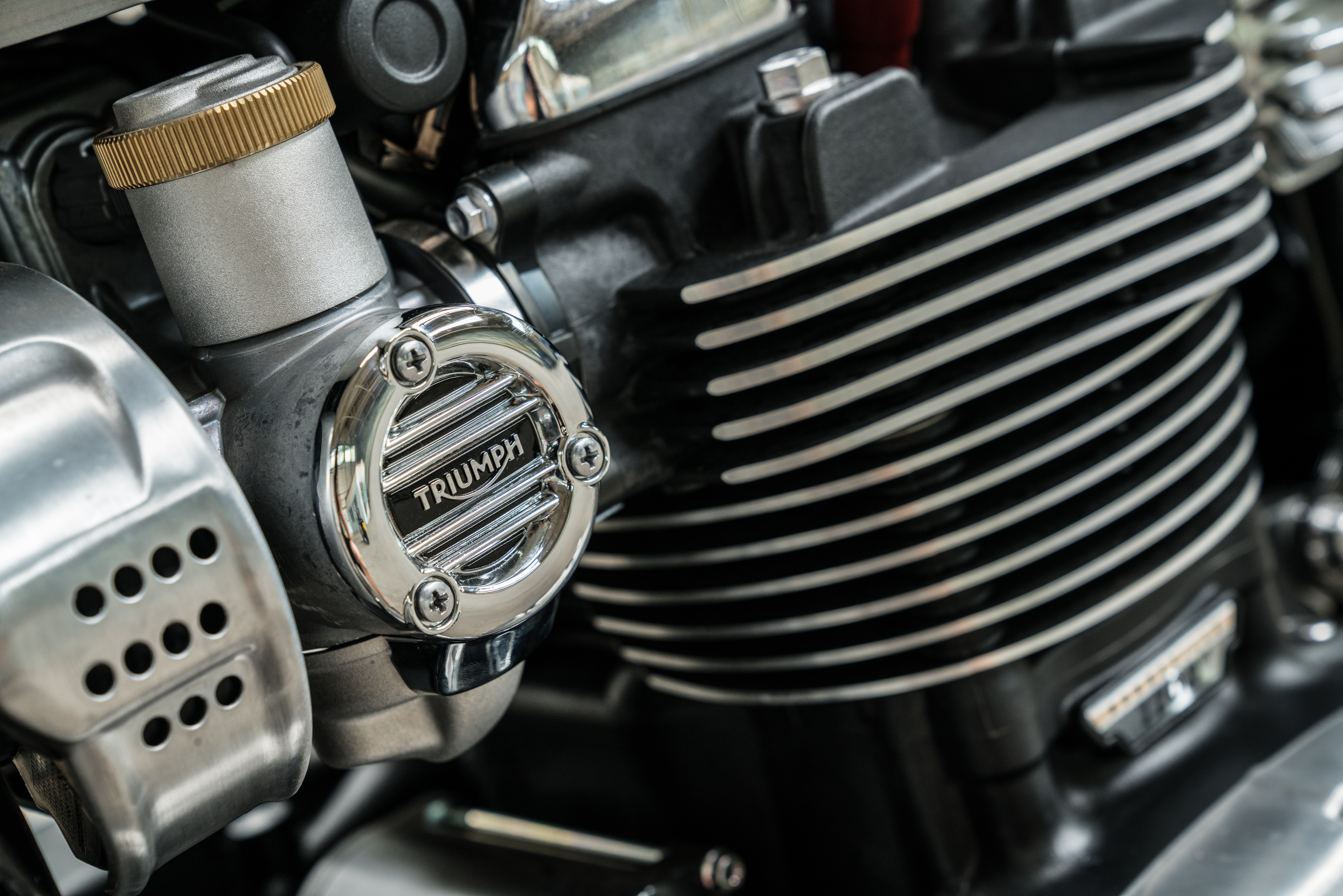TPS Cover, Ribbed, Chrome photo 1