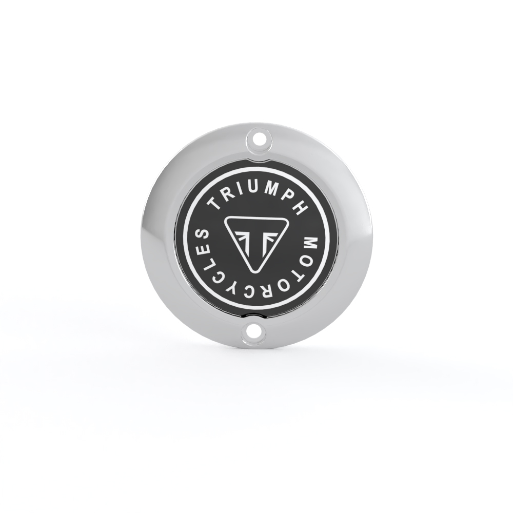 Clutch Badge, Chrome photo 1