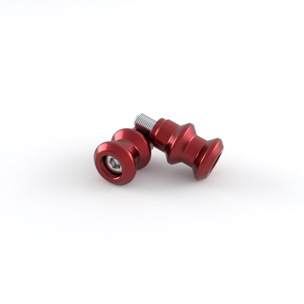Paddock Stand Bobbin Kit, Red image 1