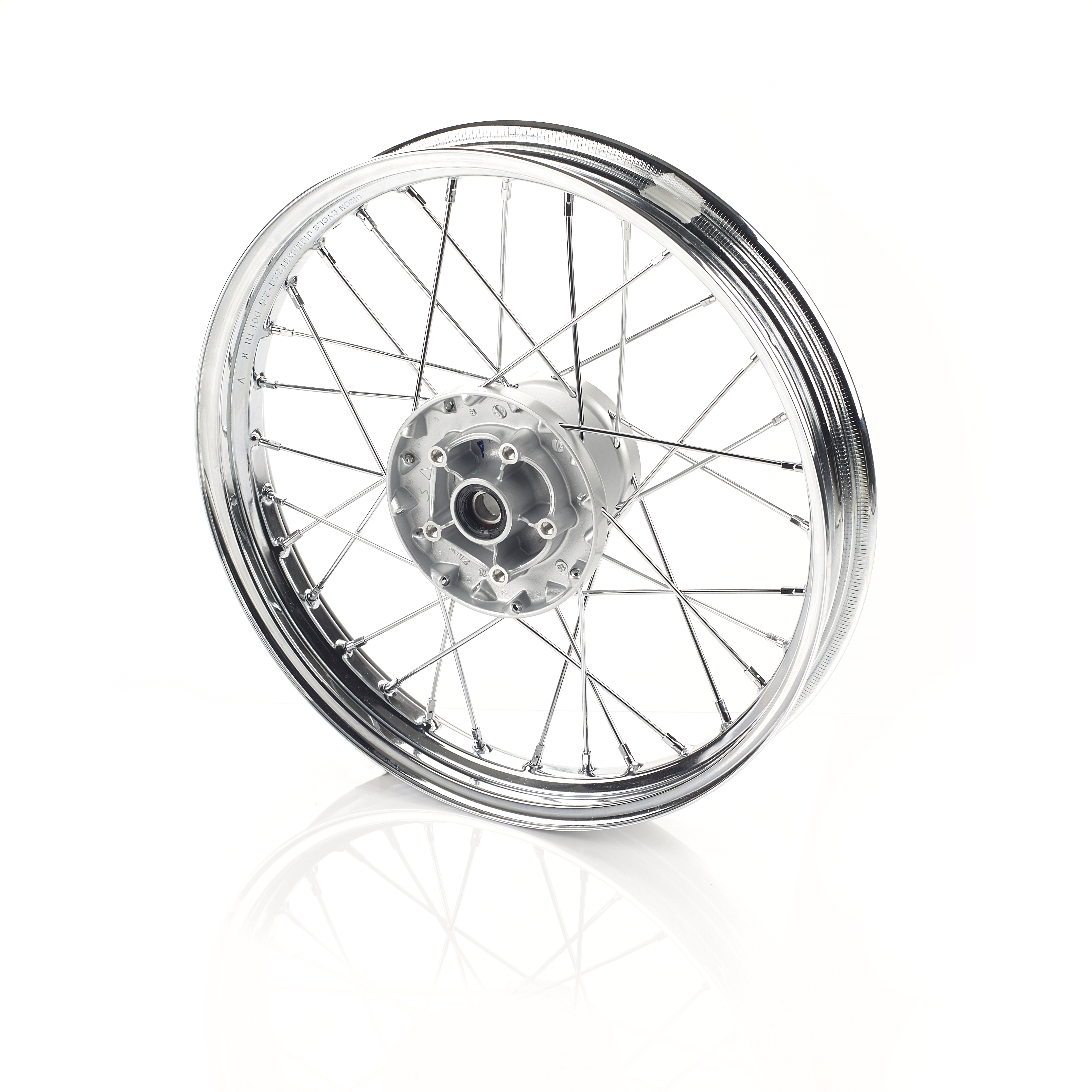 Front Wheel Kit, Chrome, 19" image 1