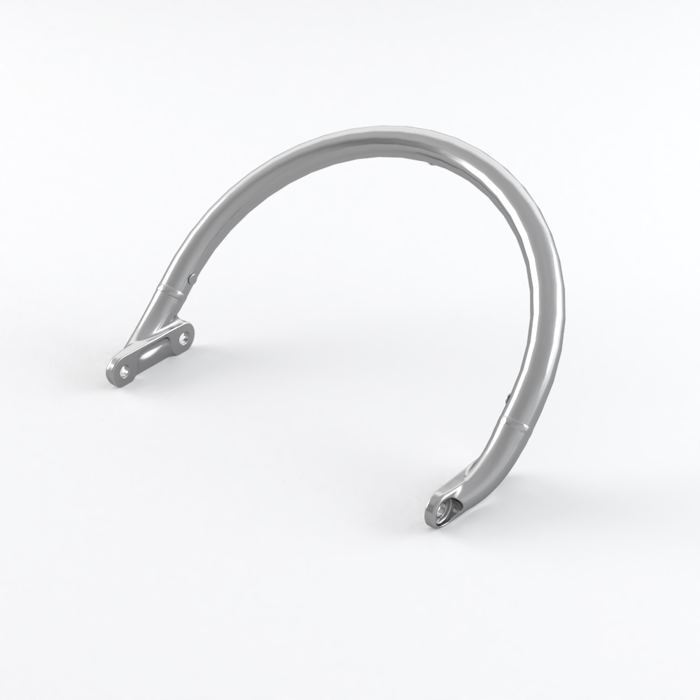 Grab Rail Kit, Chrome photo 1
