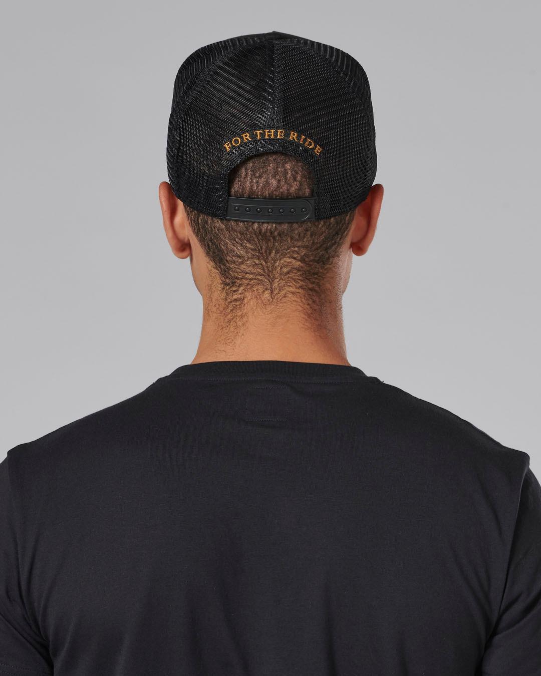 TAYLOR EMBROIDERED CAP BLACK / GOLD image 3