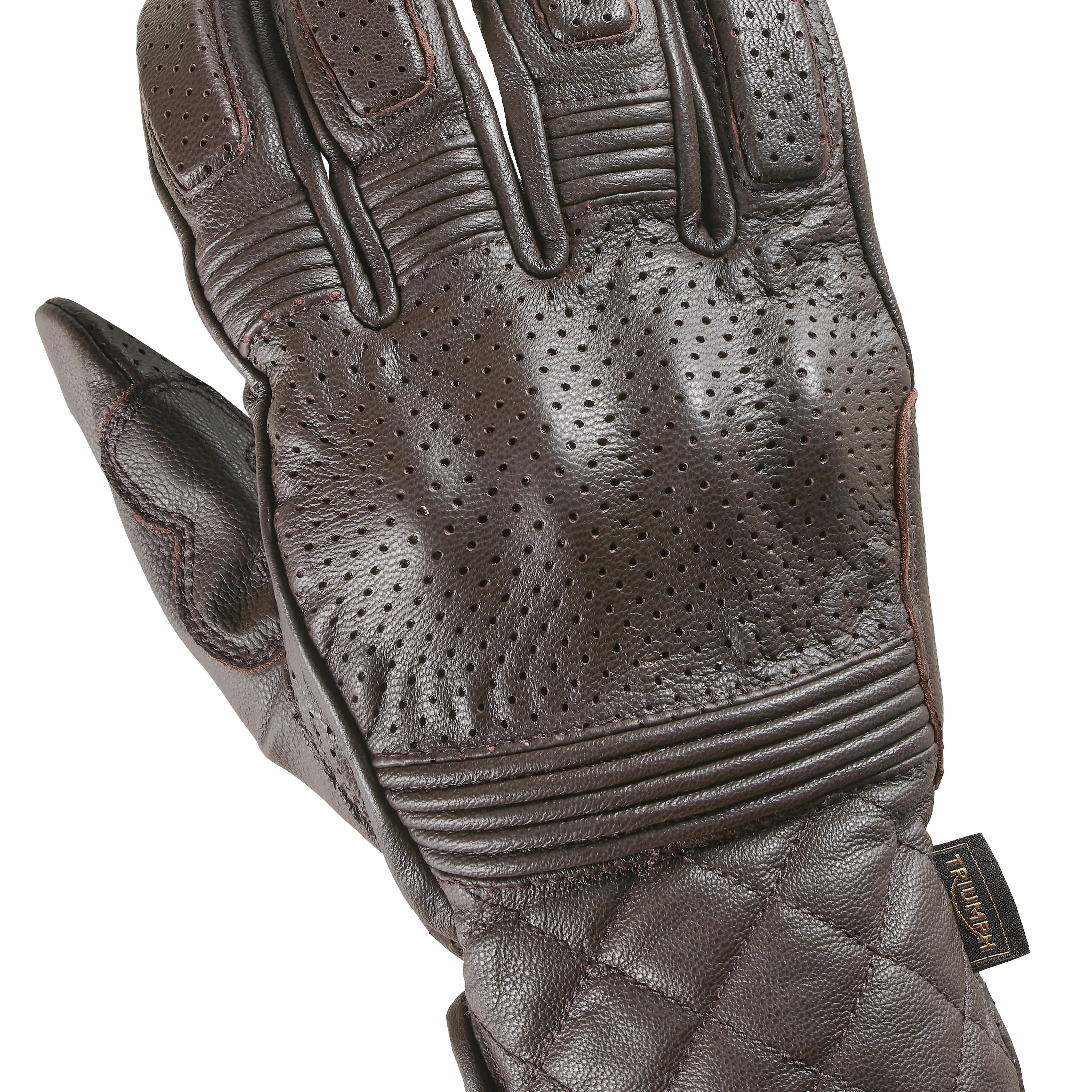 DALTON GLOVE - BROWN XS image 1