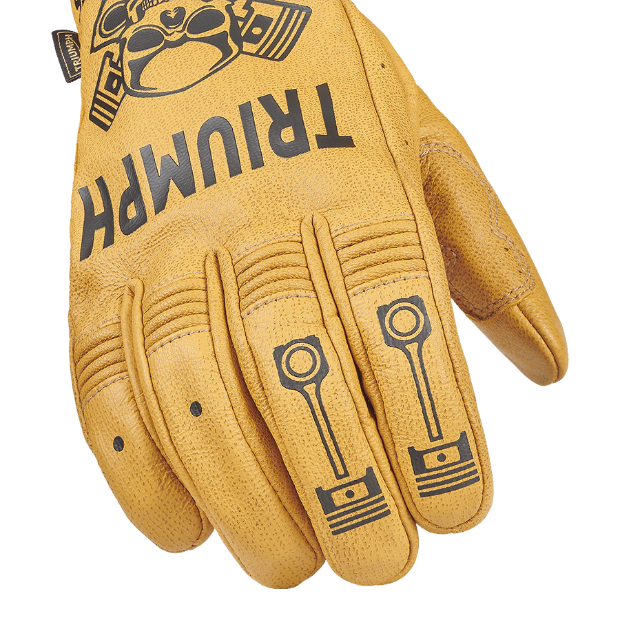 PISTON GLOVE GOLD / BLACK XS image 8
