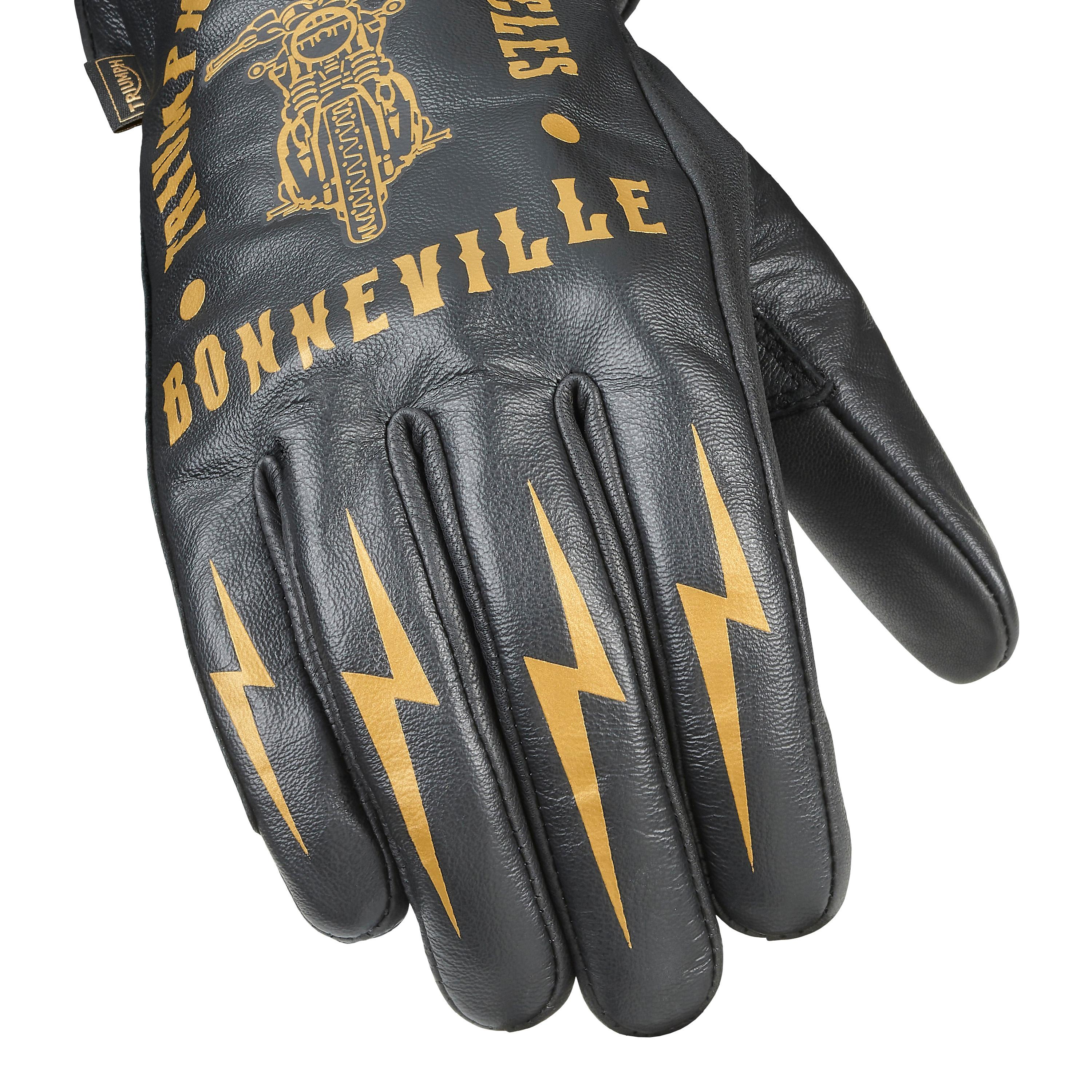 BONNEVILLE GLOVE BLACK / GOLD XL image 6