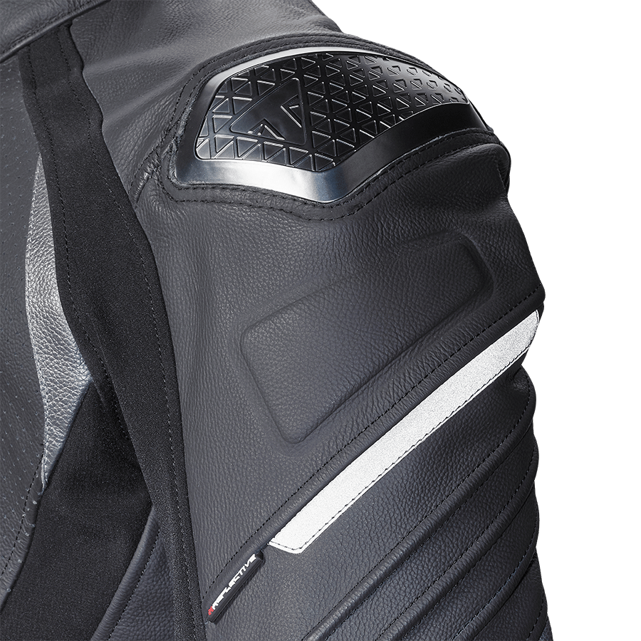TRIPLE PERFORATED LEATHER JACKET M image 4
