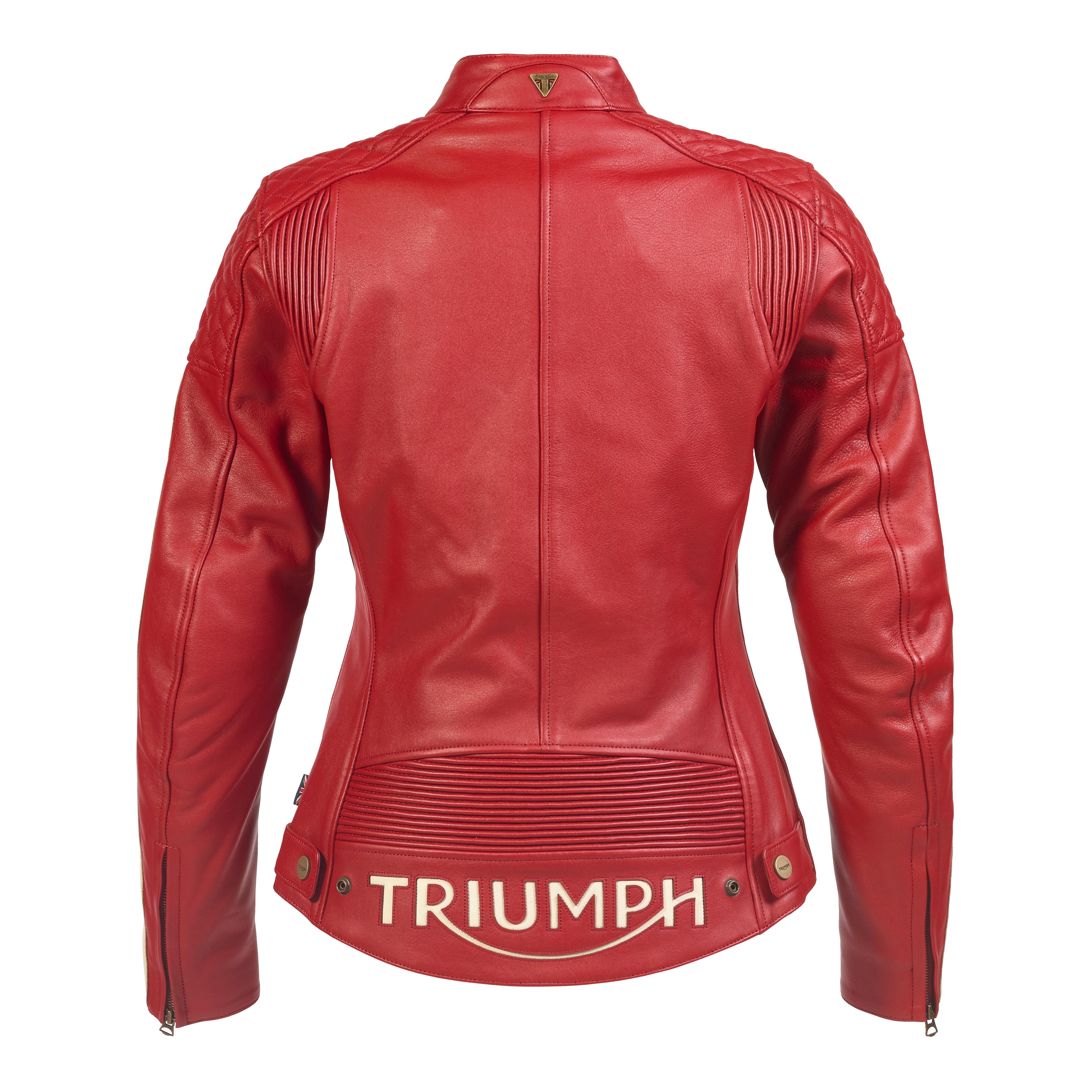 LADIES BRADDAN SPORT RED JACKET L image 2