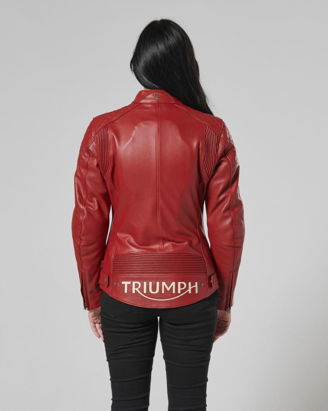 LADIES BRADDAN SPORT RED JACKET M image 9
