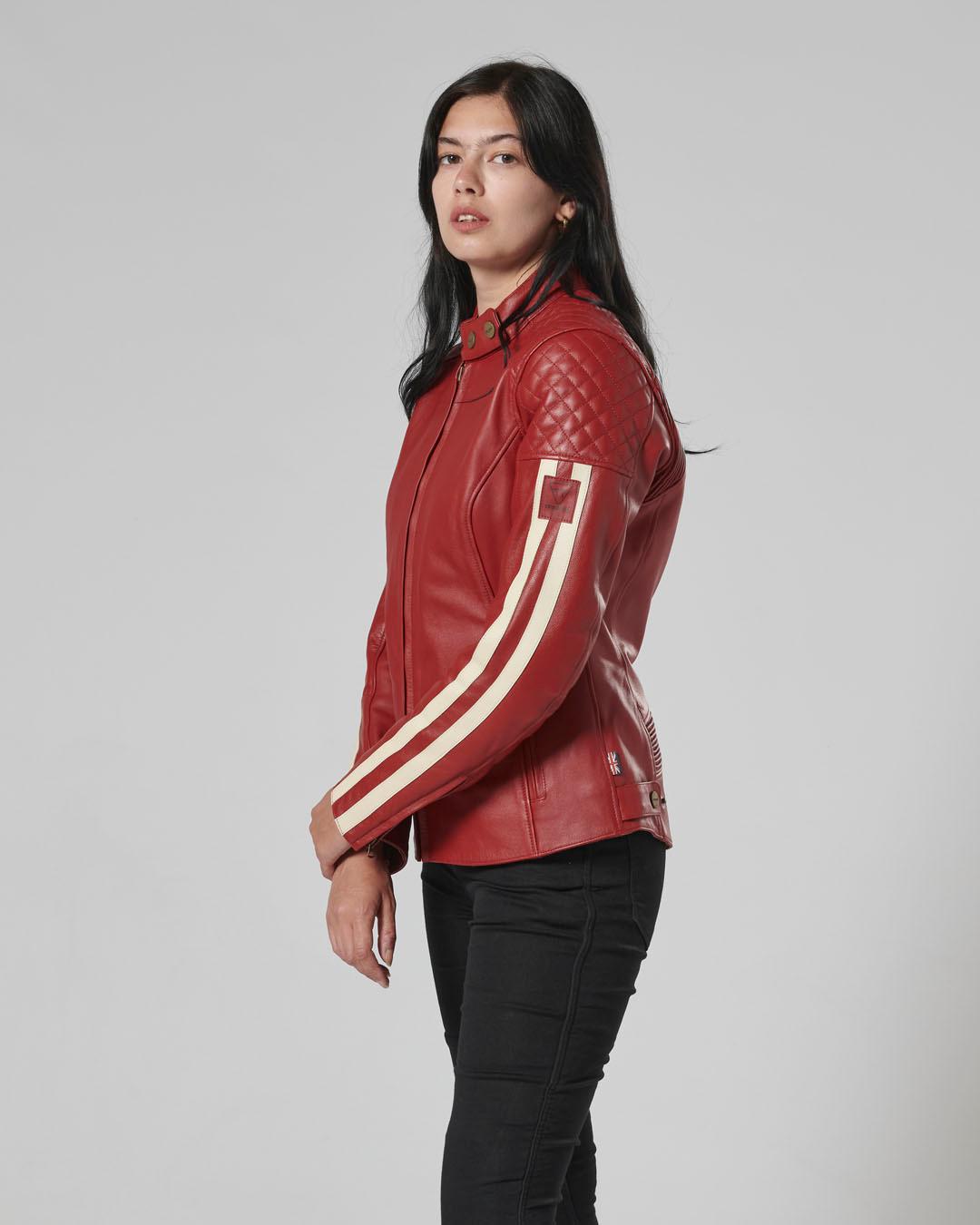 LADIES BRADDAN SPORT RED JACKET S image 9