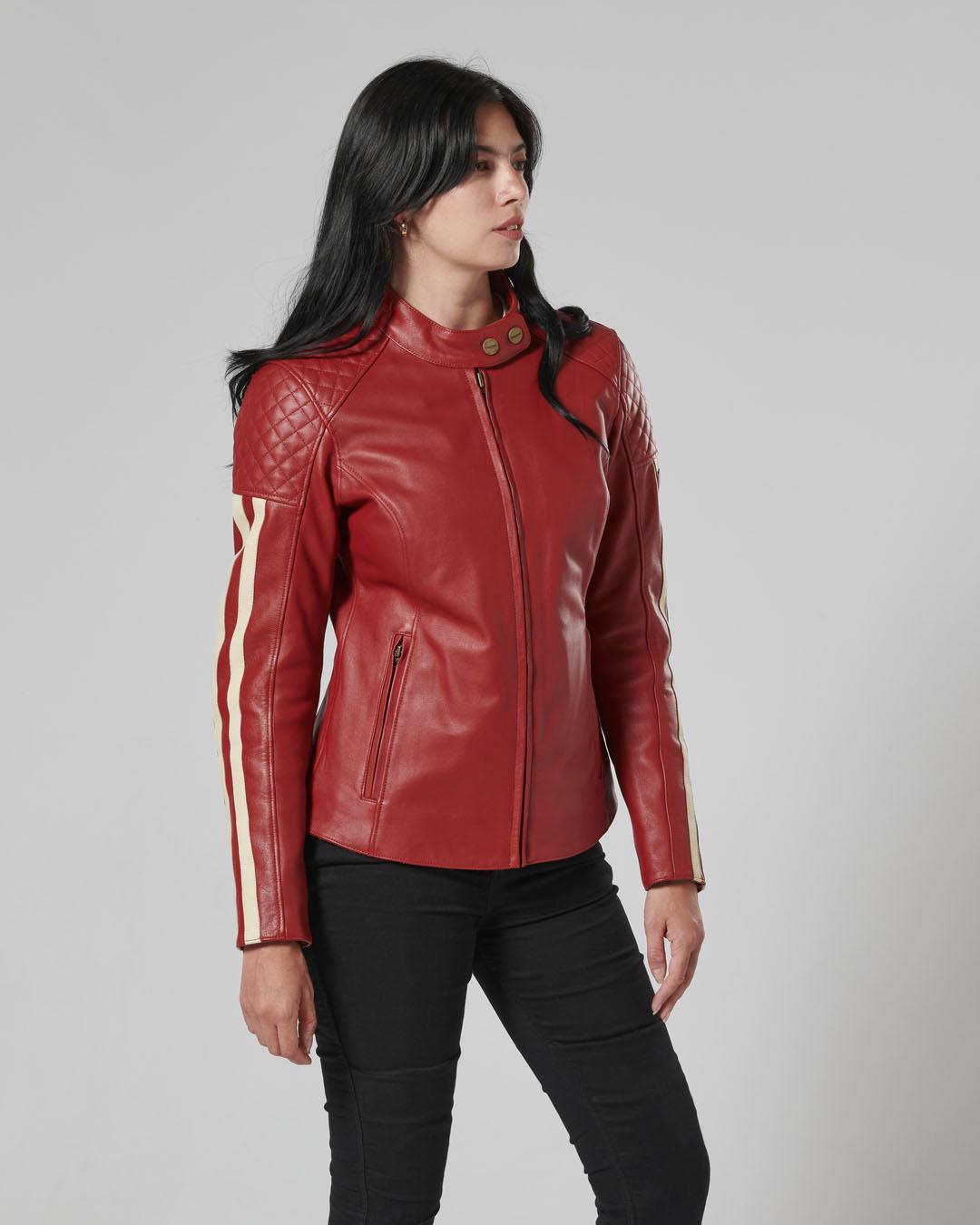 LADIES BRADDAN SPORT RED JACKET XL image 13