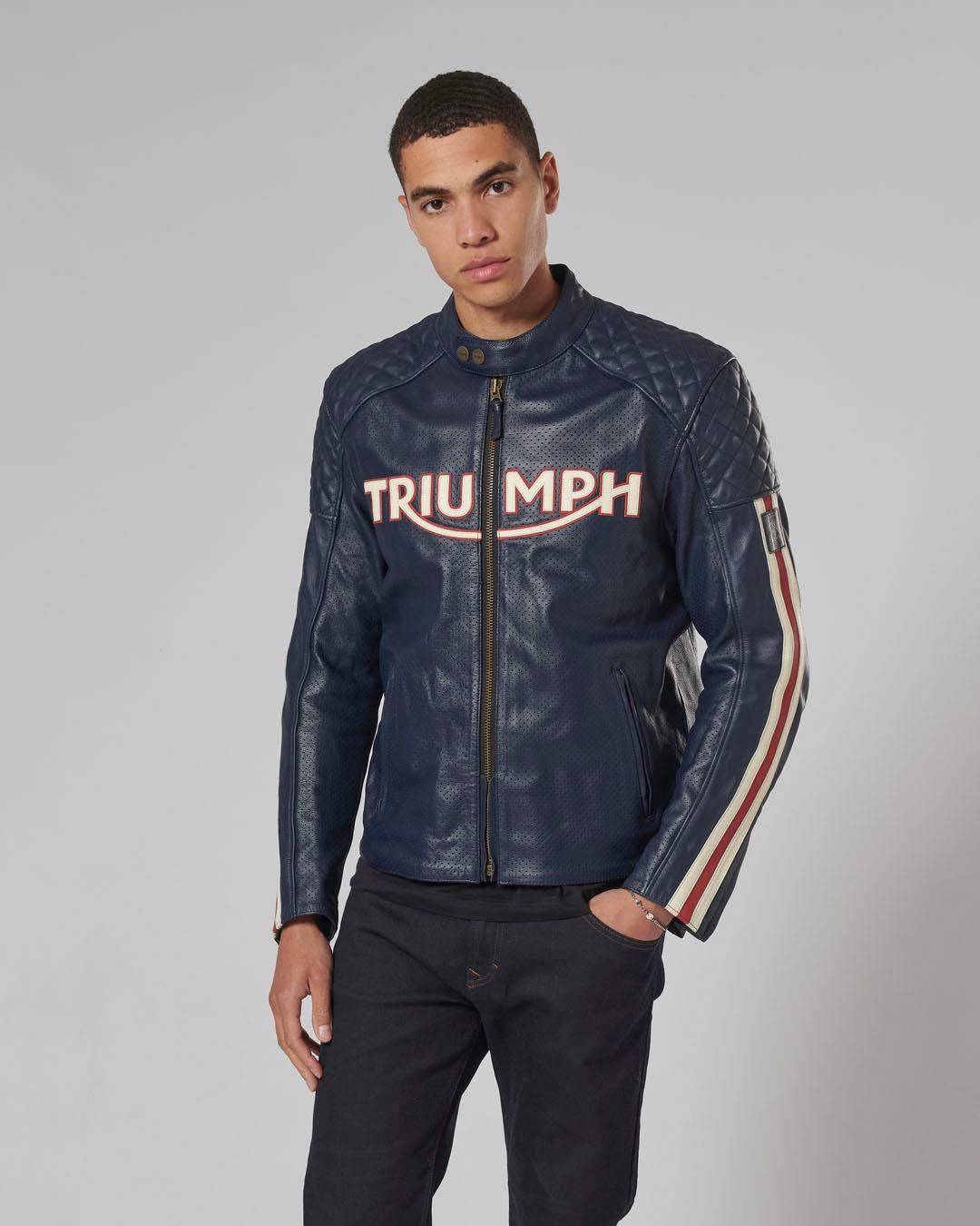 BRADDAN AIR RACE JACKET BLUE M image 12