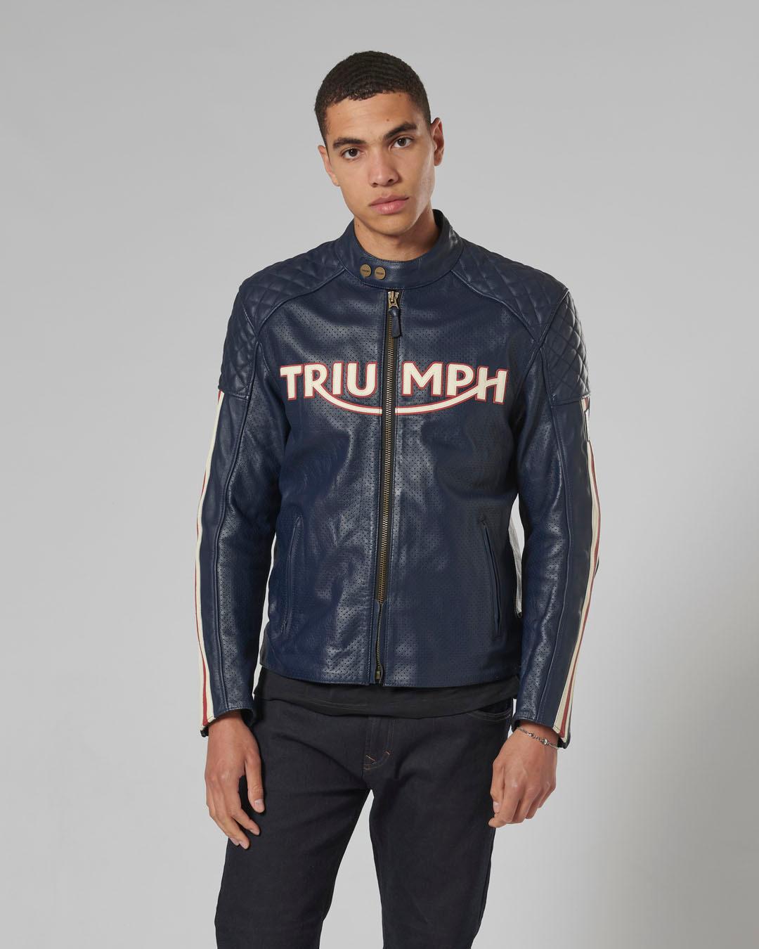 BRADDAN AIR RACE JACKET BLUE S image 13