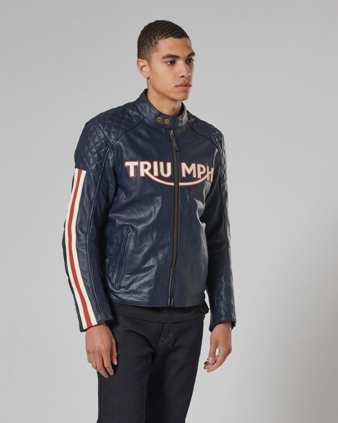 BRADDAN AIR RACE JACKET BLUE S image 10