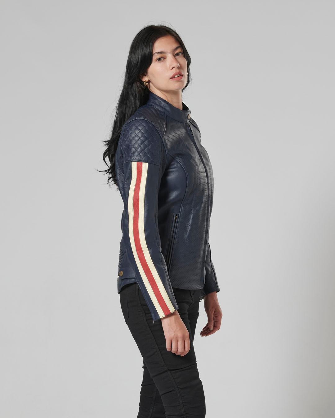 BRADDAN AIR RACE LADIES JACKET BLUE L image 13