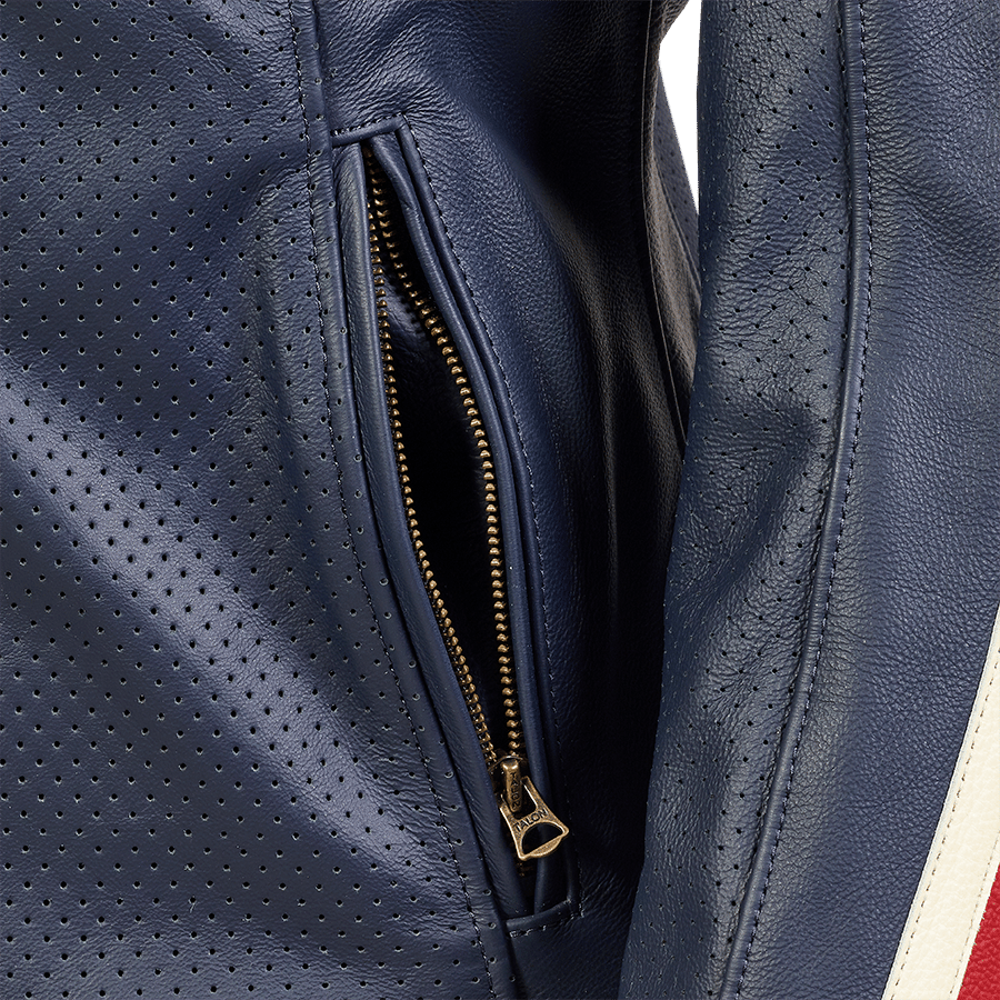 BRADDAN AIR RACE LADIES JACKET BLUE S image 2