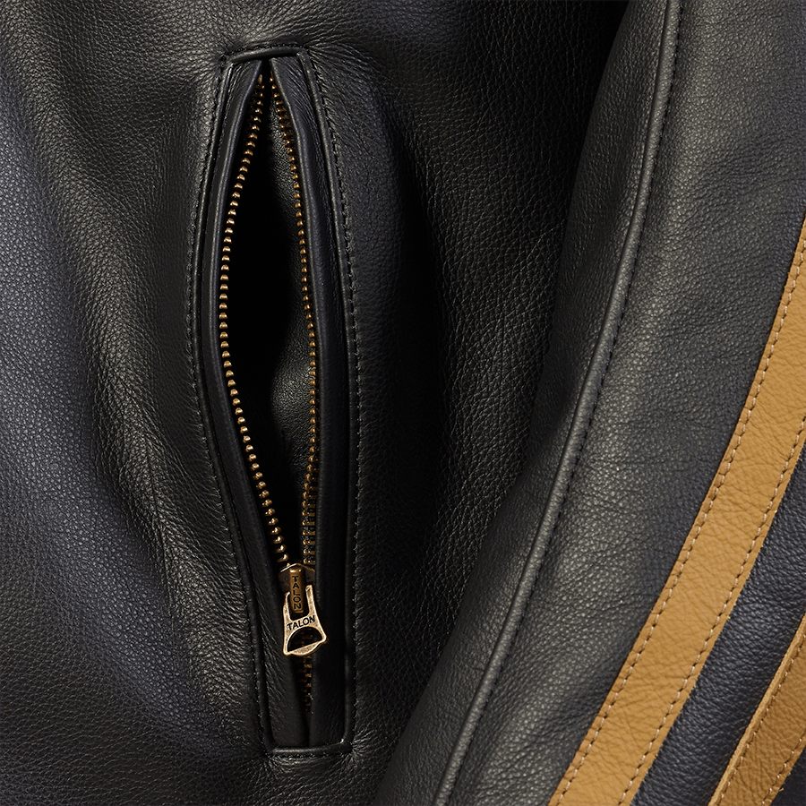 BRADDAN SPORT JACKET BLACK / GOLD XXL image 1