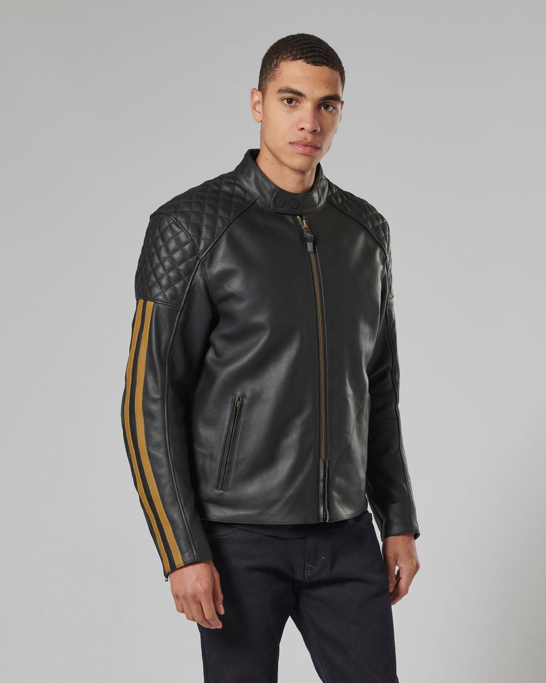 BRADDAN SPORT JACKET BLACK / GOLD XXL image 9