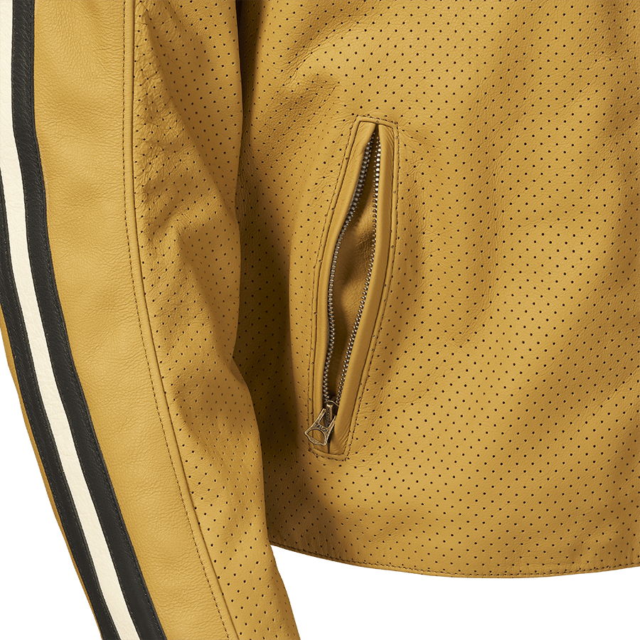BRADDAN AIR RACE JACKET - GOLD XL image 6