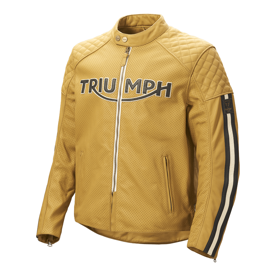 BRADDAN AIR RACE JACKET - GOLD XL image 3