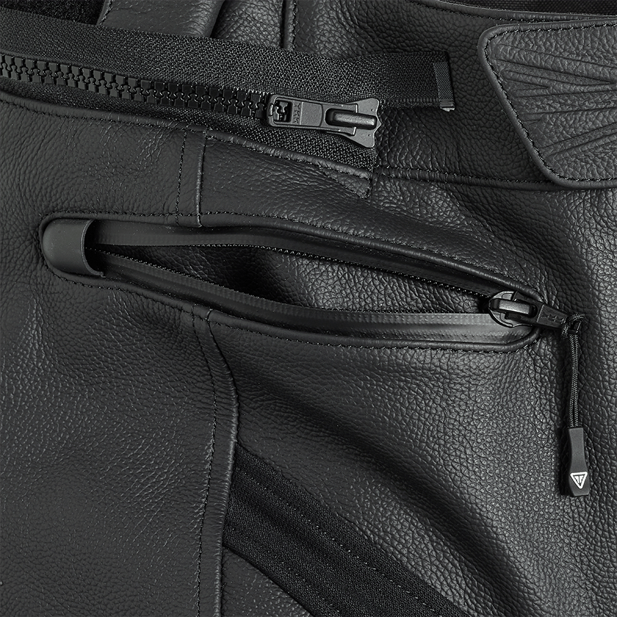 Triple Leather Jeans photo 5