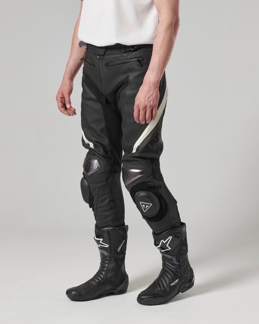 TRIPLE LEATHER JEANS 36 image 11