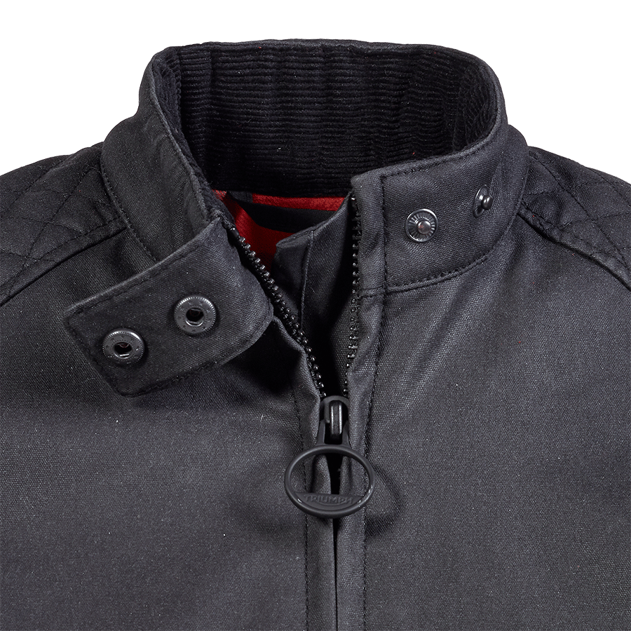 LADIES BRADDAN WAX JACKET XS image 3