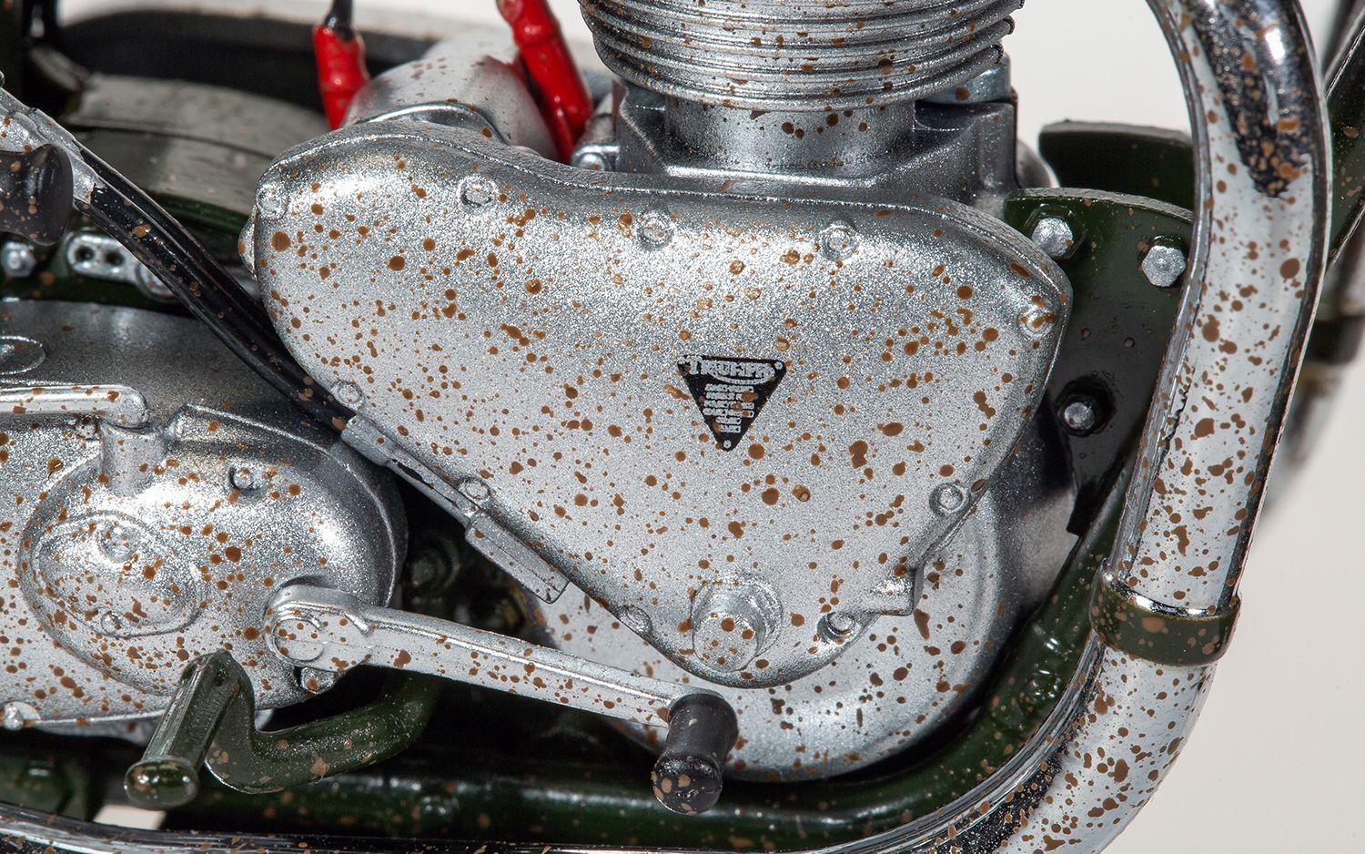 THE GREAT ESCAPE - TRIUMPH TR6 TROPHY (WEATHERED VERSION) image 9