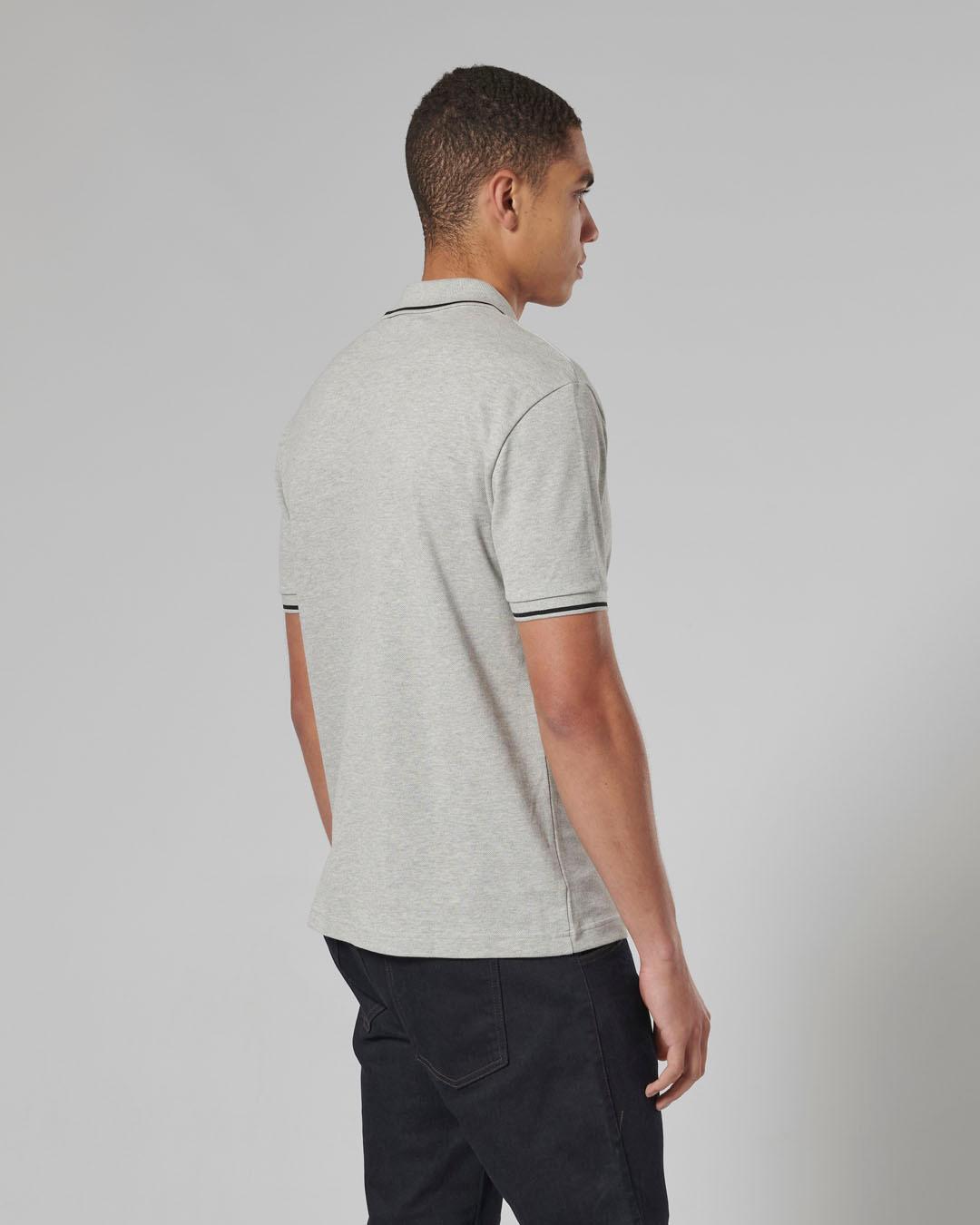 LUSTLEIGH POLO GREY MARL XS image 5