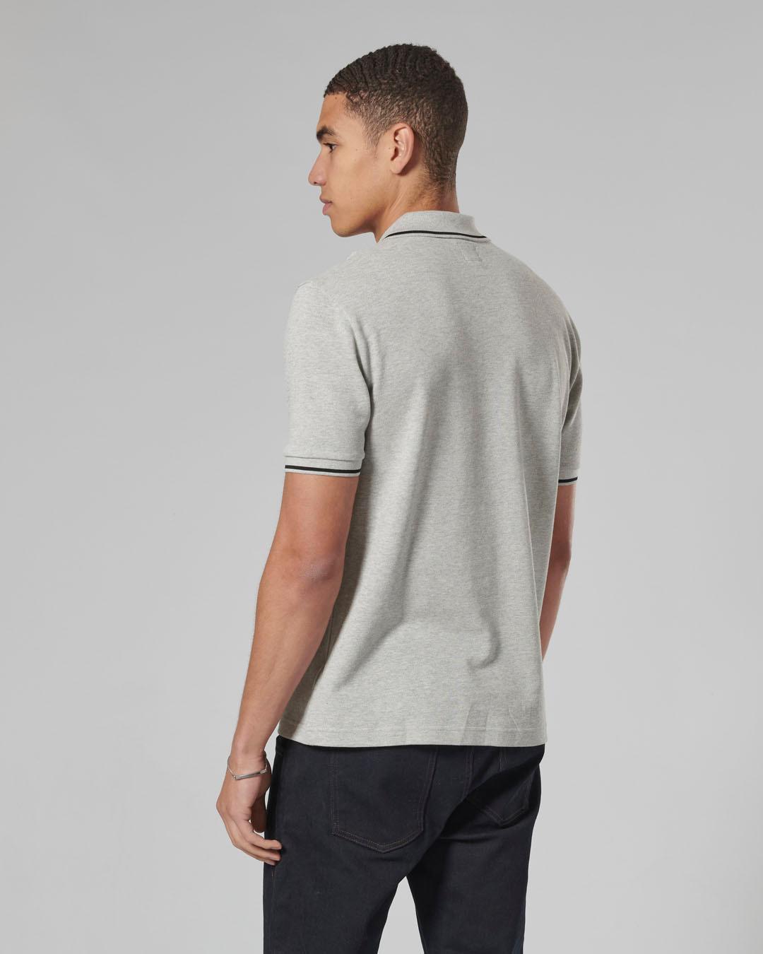 LUSTLEIGH POLO GREY MARL XS image 4