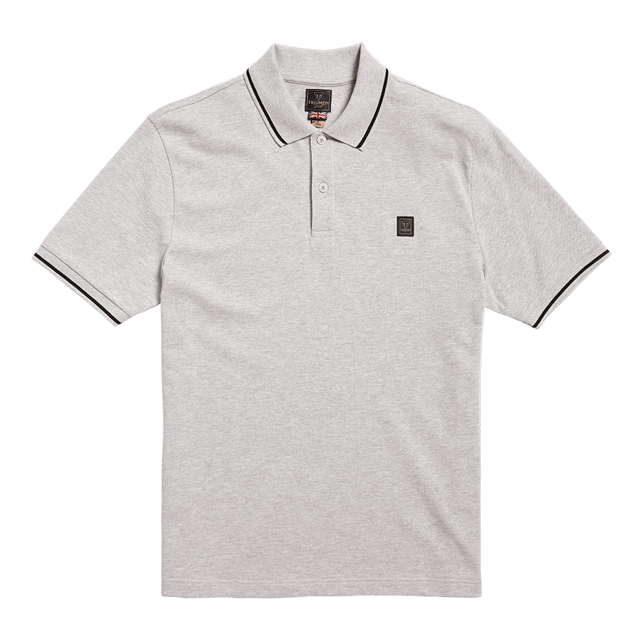 LUSTLEIGH POLO GREY MARL XXL image 6