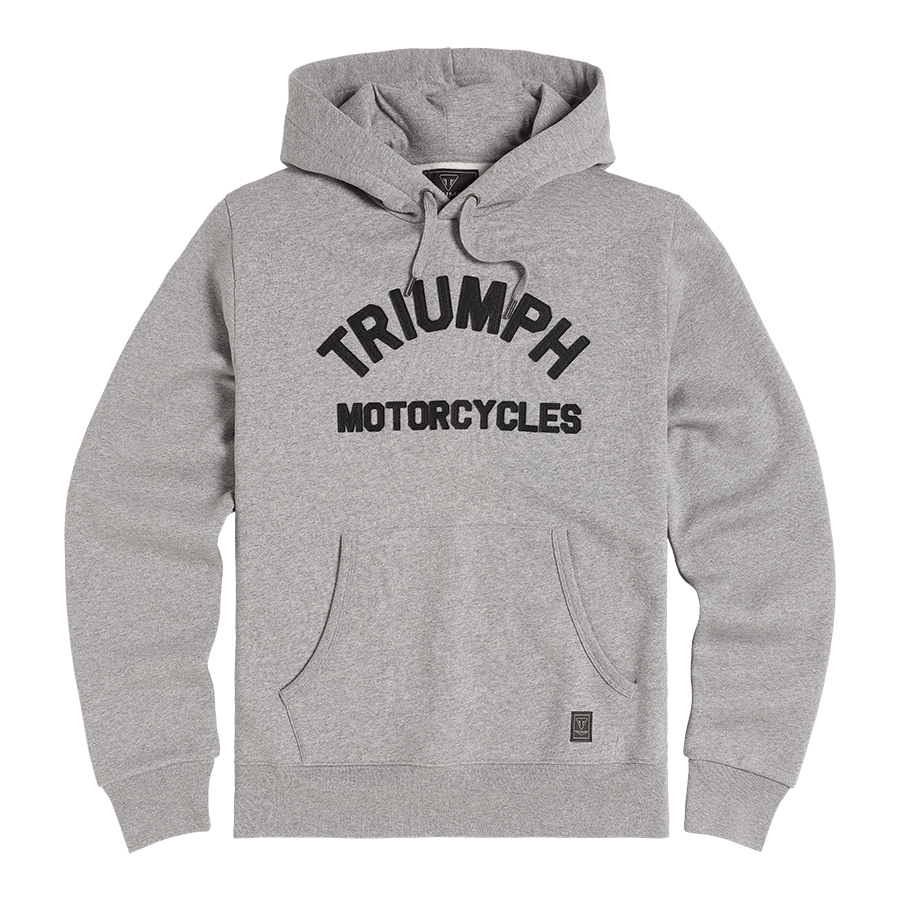 CARRICK PULL-ON HOODIE GREY MARL XL image 3