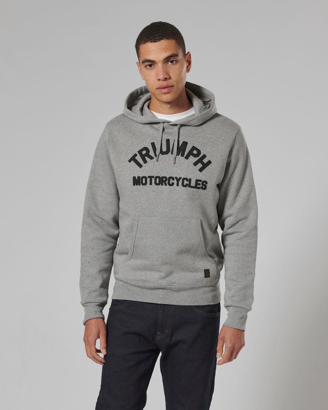CARRICK PULL-ON HOODIE GREY MARL XXL image 7