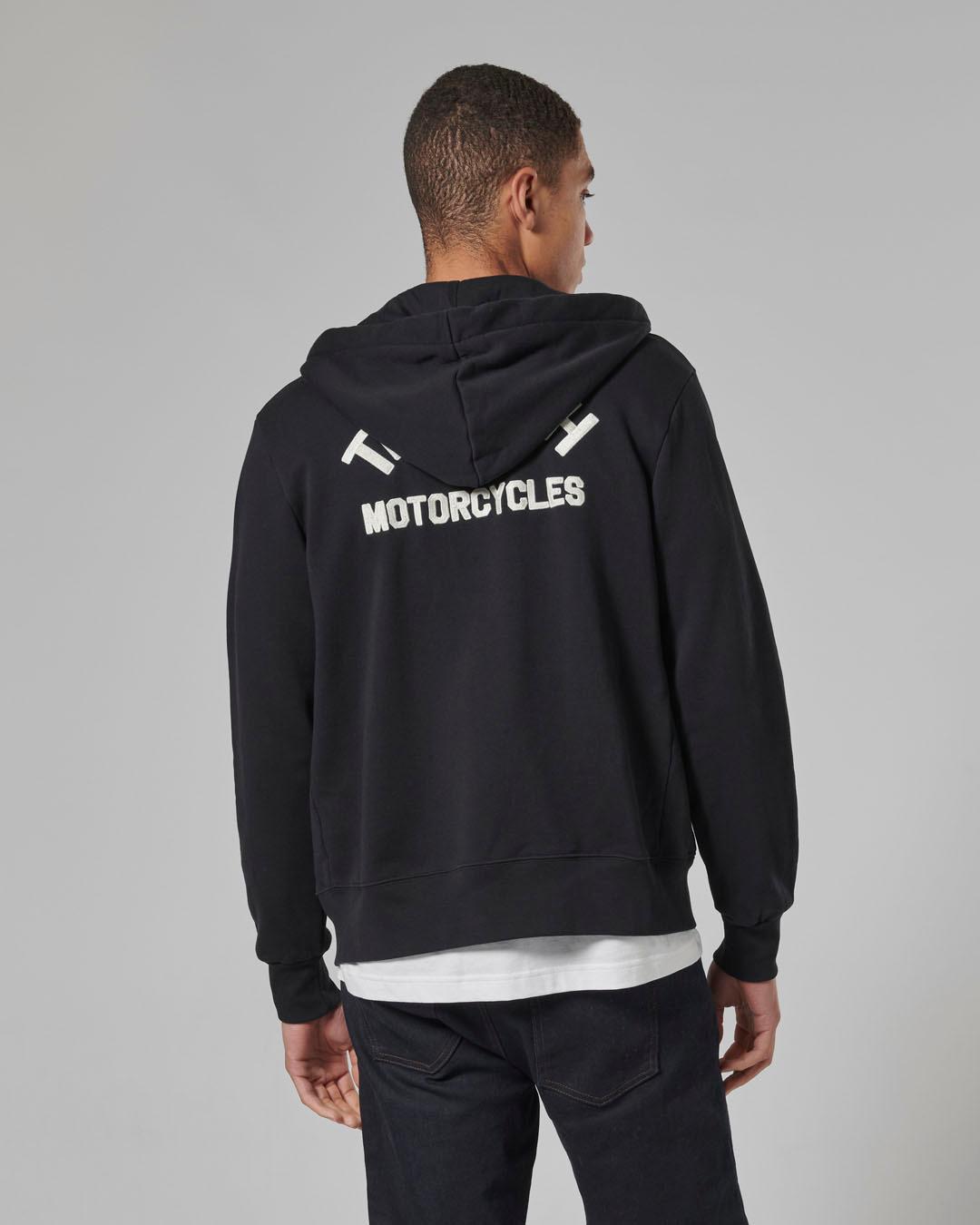DOLAN FULL ZIP HOODIE BLACK S image 6