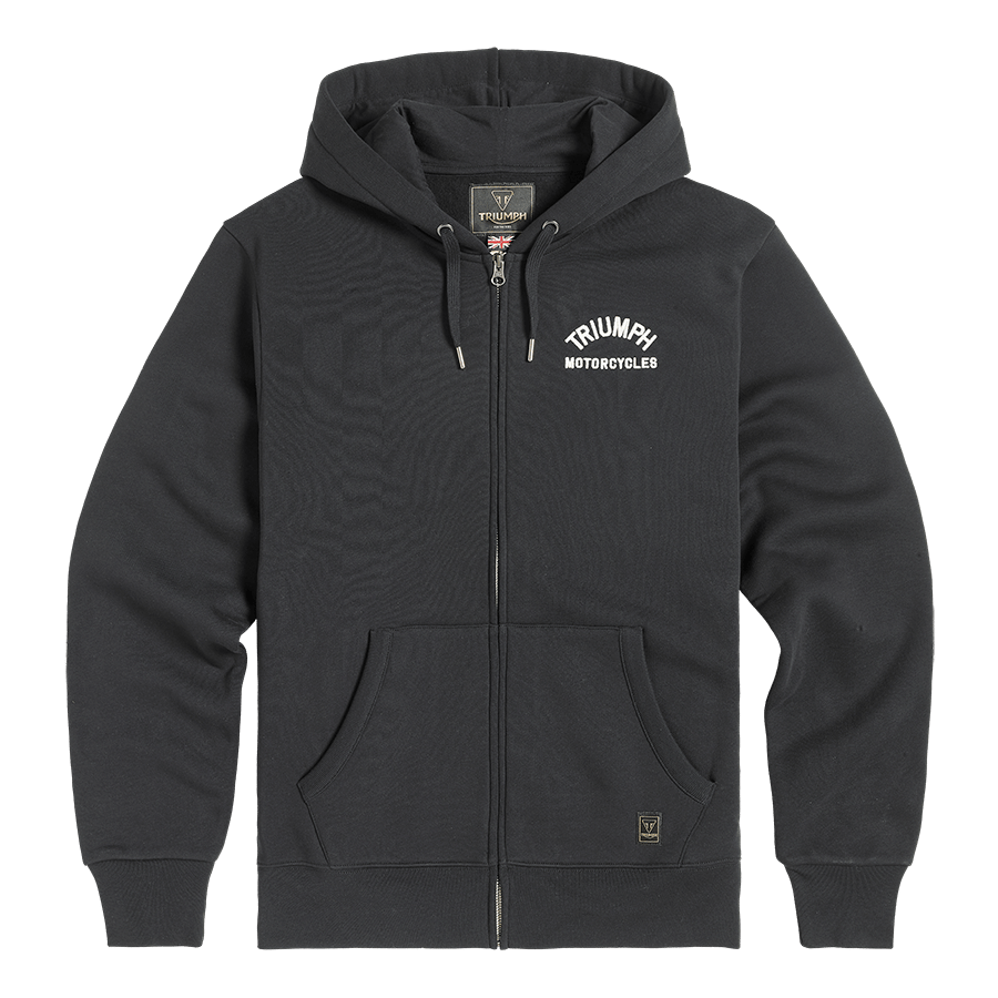 DOLAN FULL ZIP HOODIE BLACK XL image 1