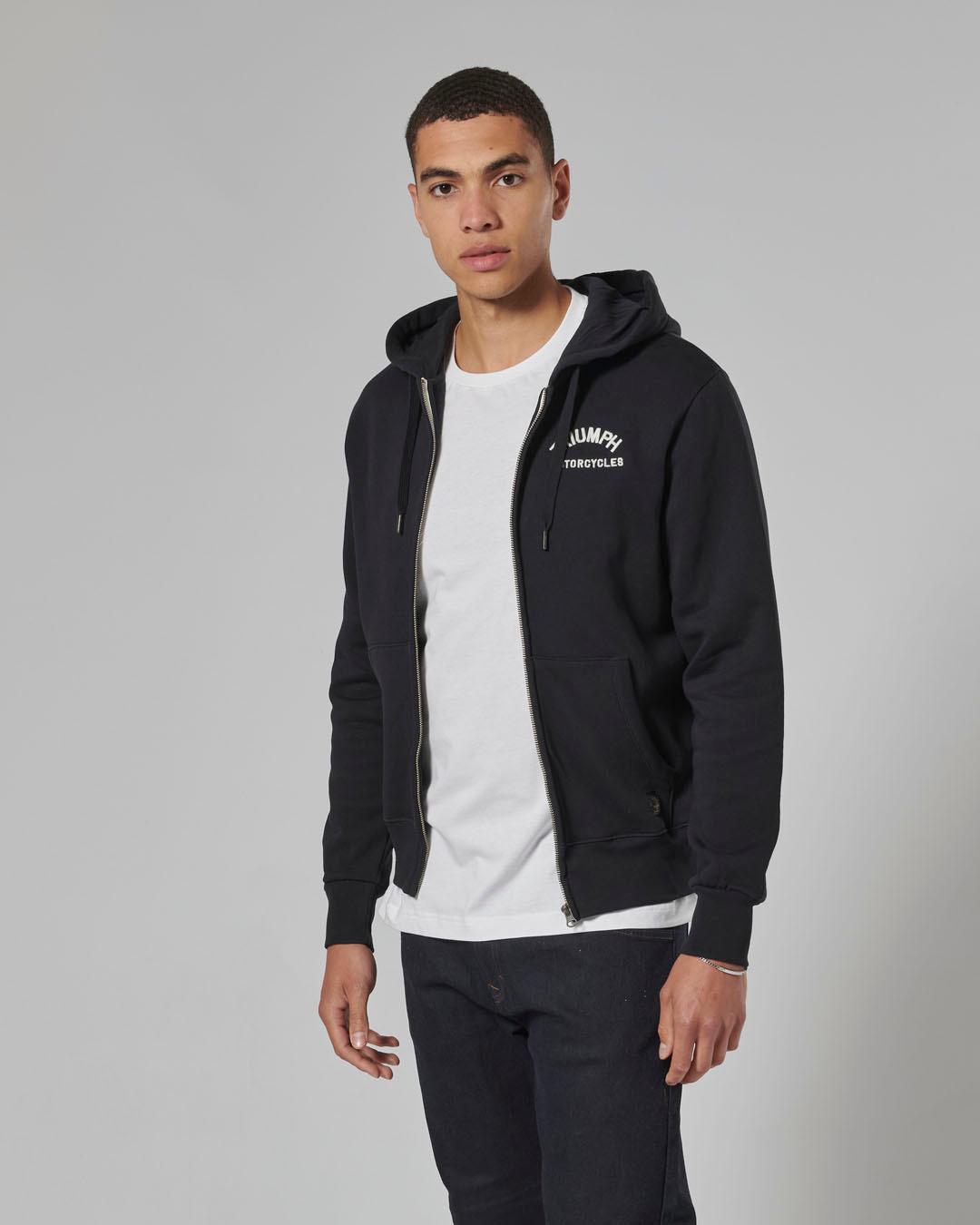 DOLAN FULL ZIP HOODIE BLACK XXL image 5
