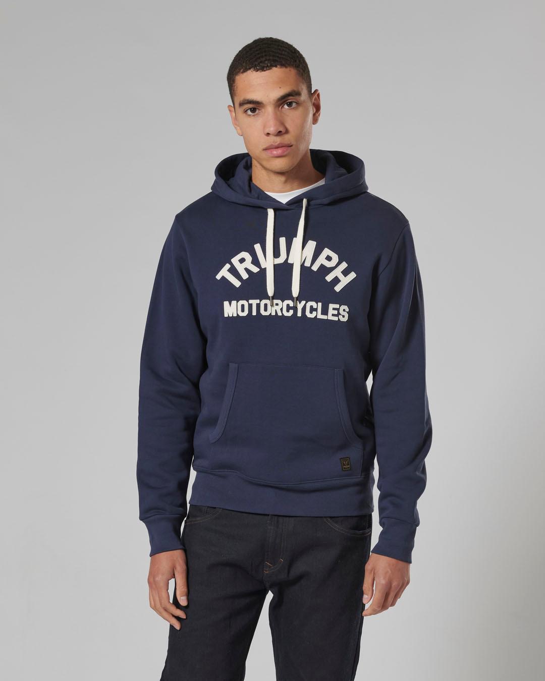 CARRICK PULL-ON HOODIE NAVY / BONE L image 5