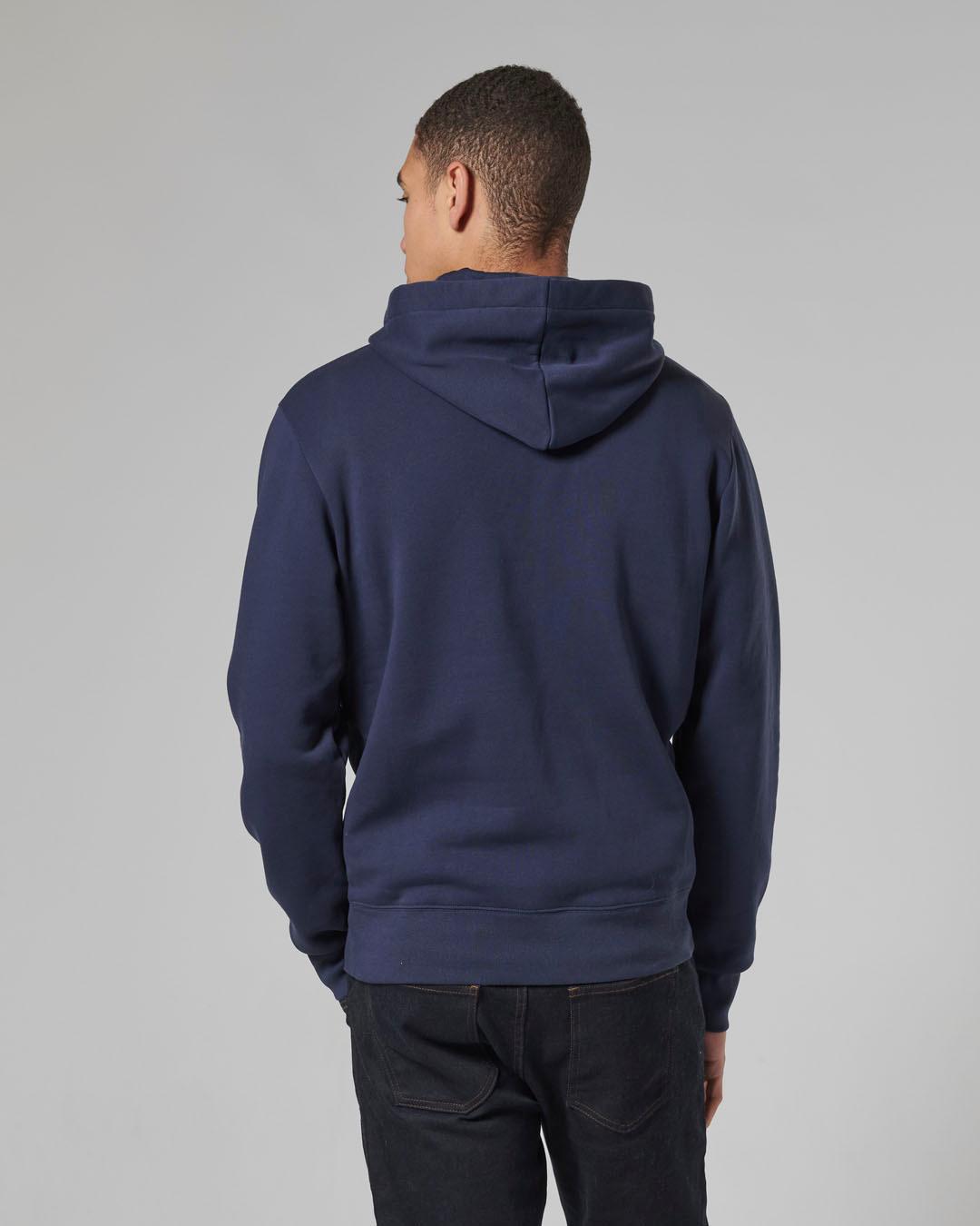 CARRICK PULL-ON HOODIE NAVY / BONE S image 5