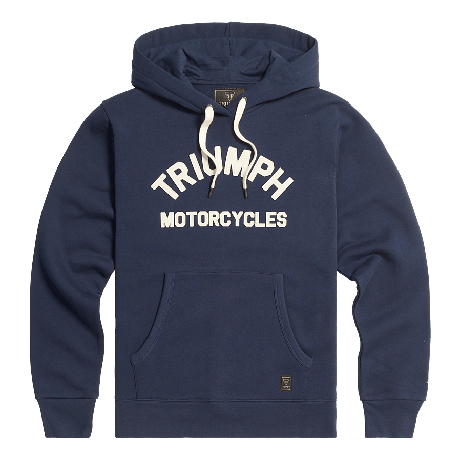 Carrick Pull-On Hoodie Navy photo 2