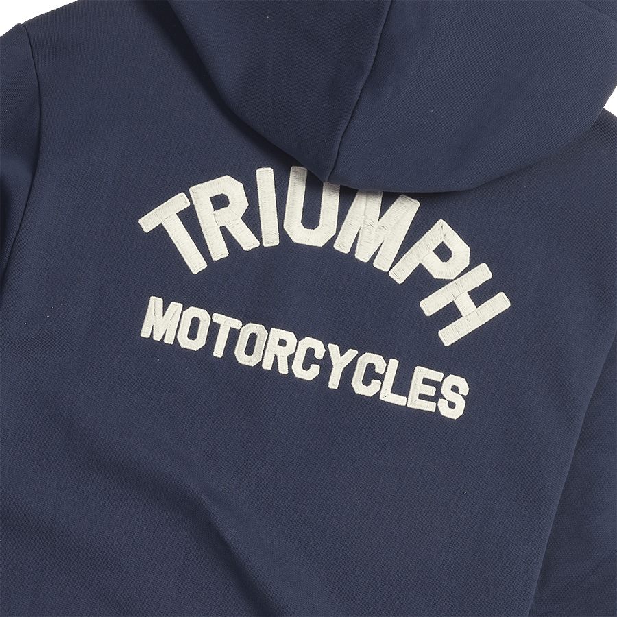 DOLAN FULL ZIP-SWEAT NAVY / BONE L image 10