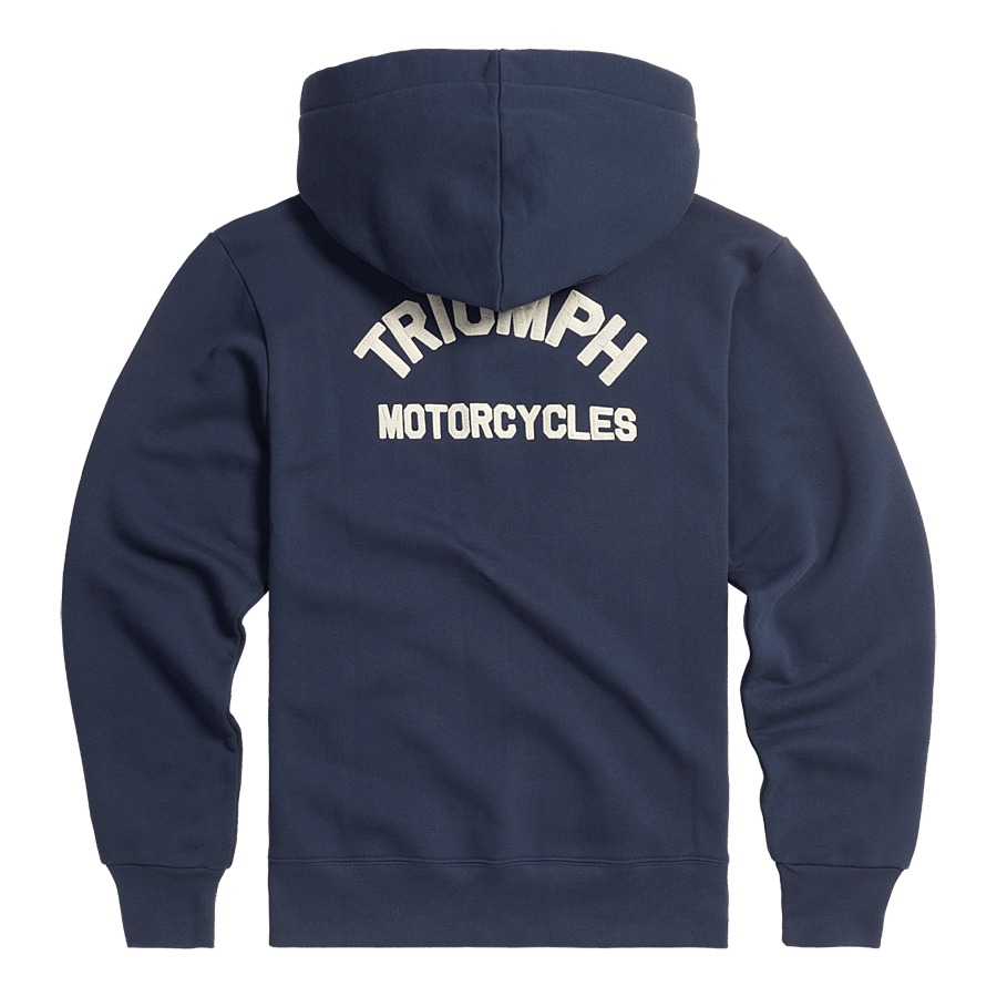 DOLAN FULL ZIP-SWEAT NAVY / BONE XXL image 10