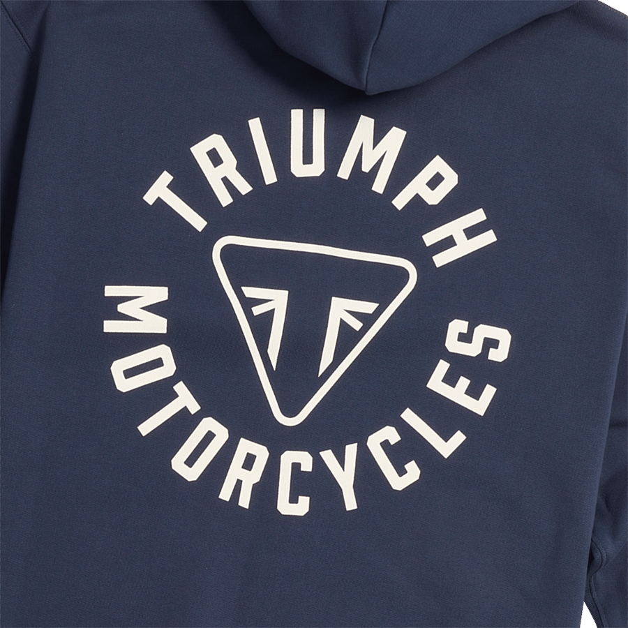 DIGBY FULL ZIP-HOODIE NAVY / BONE L image 4