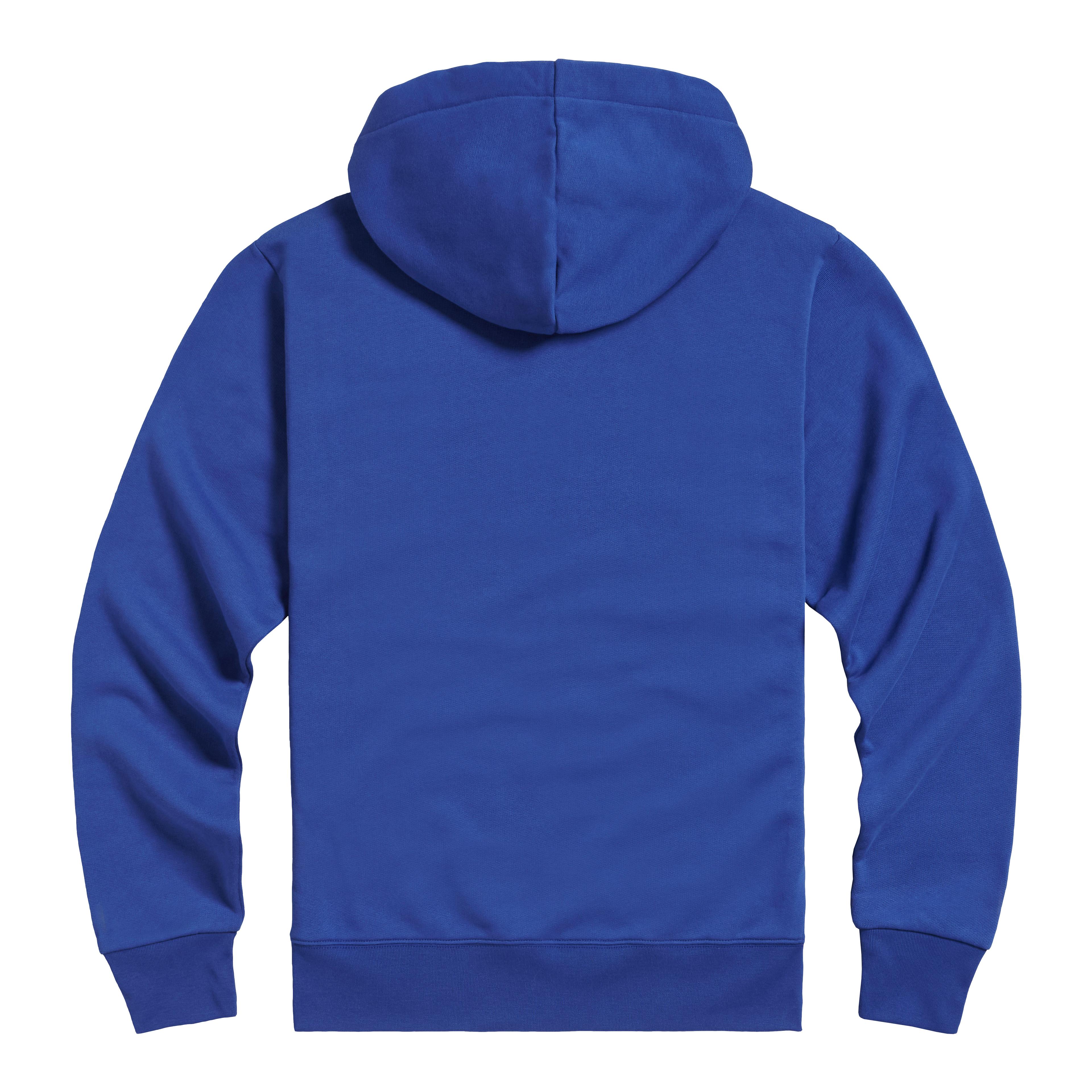 CARRICK PULL-ON HOODIE BLUE / BONE M image 2